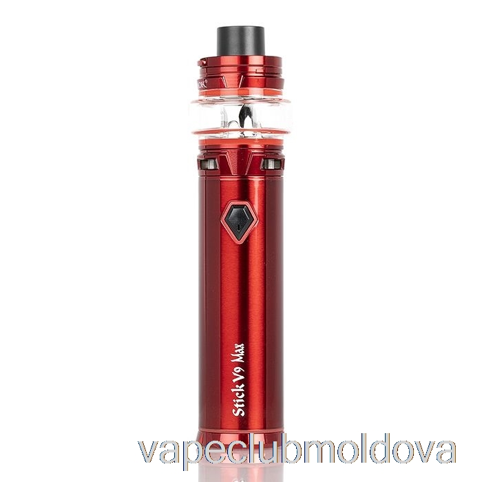 Vape Mod Smok Stick V9 și Stick V9 Max Kit De Pornire 60w V9 Max - Roșu